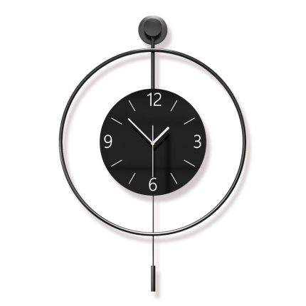 Creative silent clock for decorative wall clock